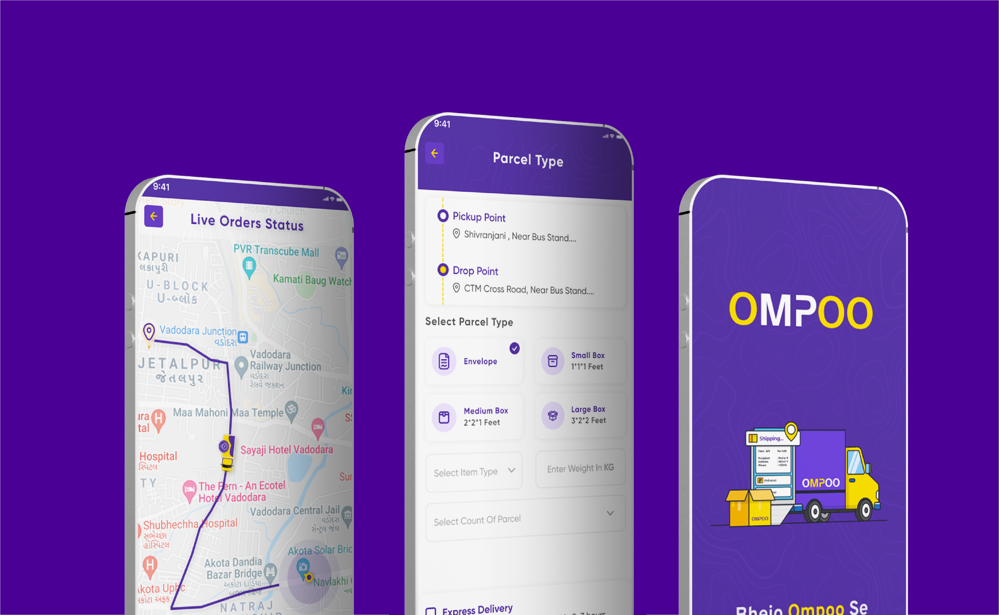 Ompoo Delivery App